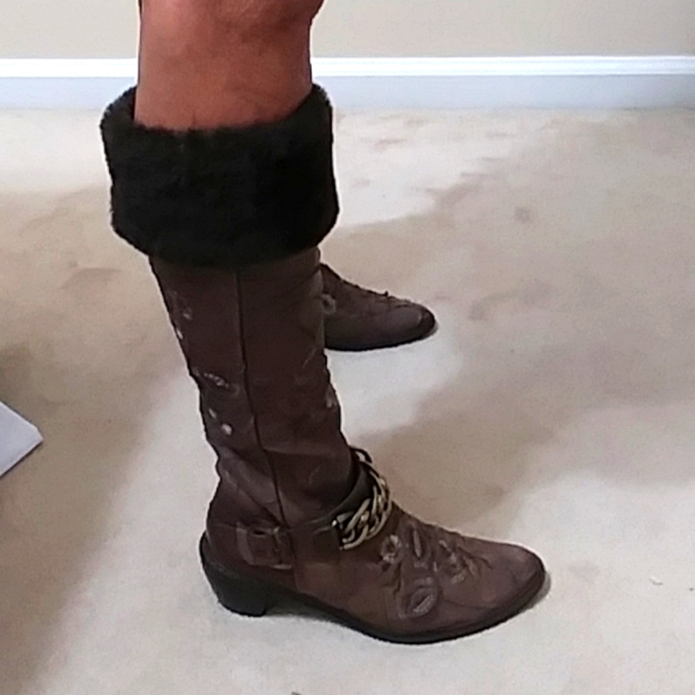 COPY - Women's Stuart Weitzman Shearling tall boot
